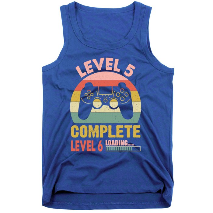 Funny And Cute Gamer Level 5 Complete Level 6 Loading Meaningful Gift Tank Top