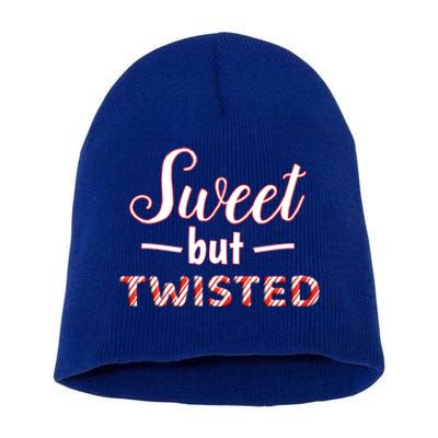 Funny And Cute Sweet But Twisted Gift Short Acrylic Beanie