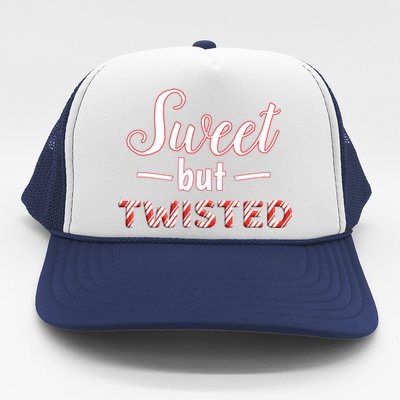 Funny And Cute Sweet But Twisted Gift Trucker Hat