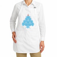 Face Mask Christmas Tree Apron