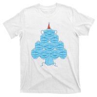 Face Mask Christmas Tree T-Shirt