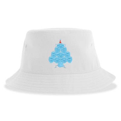 Face Mask Christmas Tree Sustainable Bucket Hat