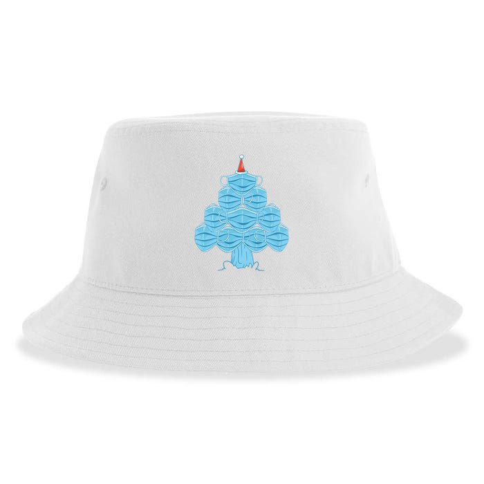 Face Mask Christmas Tree Sustainable Bucket Hat