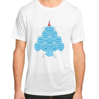 Face Mask Christmas Tree Adult ChromaSoft Performance T-Shirt