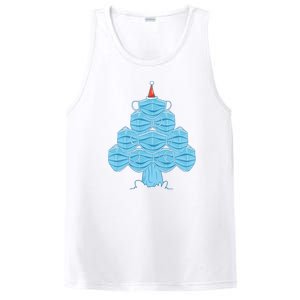 Face Mask Christmas Tree PosiCharge Competitor Tank