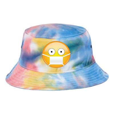 Face Medical Mask Emoji Tie Dye Newport Bucket Hat