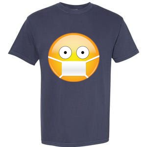 Face Medical Mask Emoji Garment-Dyed Heavyweight T-Shirt