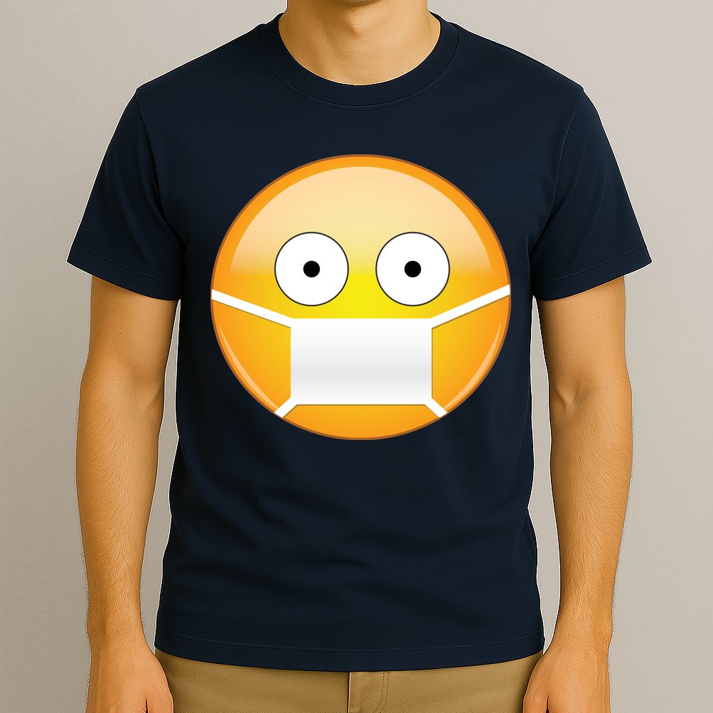 Face Medical Mask Emoji T-Shirt