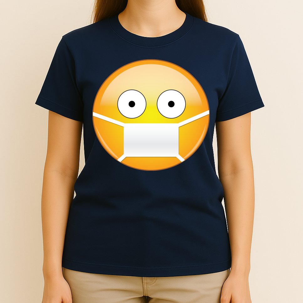 Face Medical Mask Emoji T-Shirt