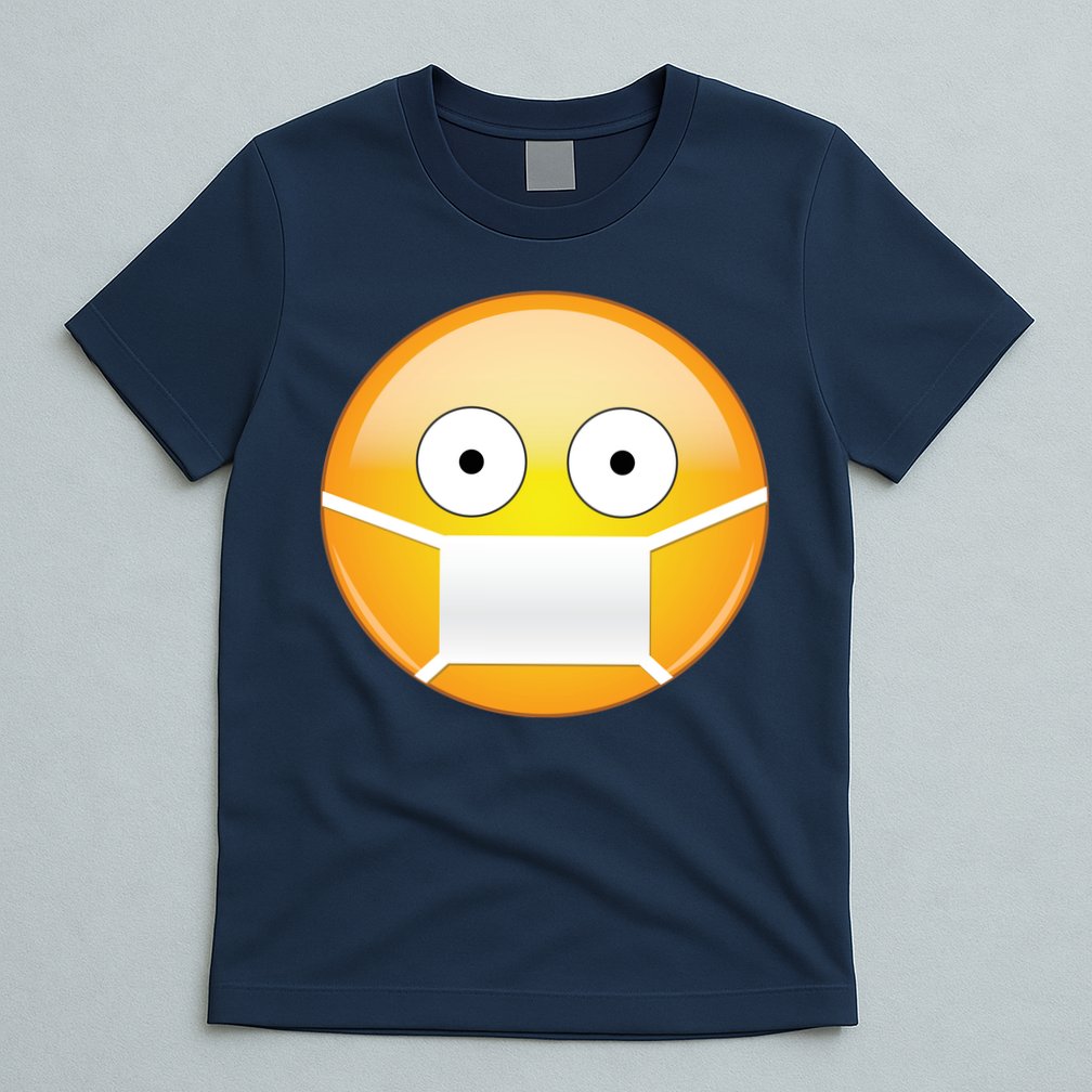 Face Medical Mask Emoji T-Shirt