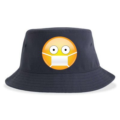 Face Medical Mask Emoji Sustainable Bucket Hat