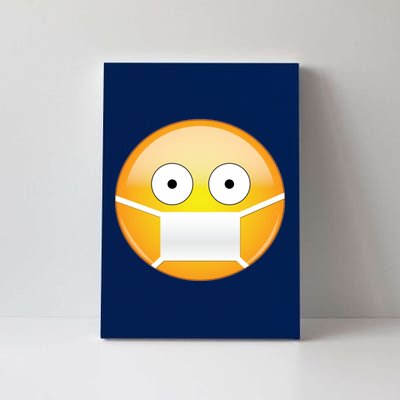 Face Medical Mask Emoji Canvas