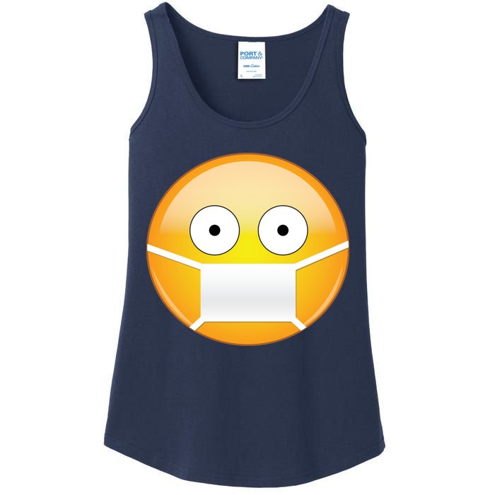 Face Medical Mask Emoji Ladies Essential Tank