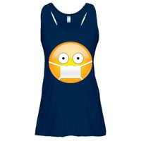 Face Medical Mask Emoji Ladies Essential Flowy Tank