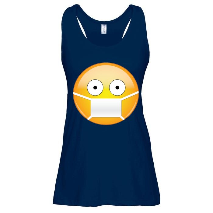 Face Medical Mask Emoji Ladies Essential Flowy Tank