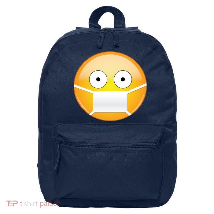 Face Medical Mask Emoji 16 in Basic Backpack