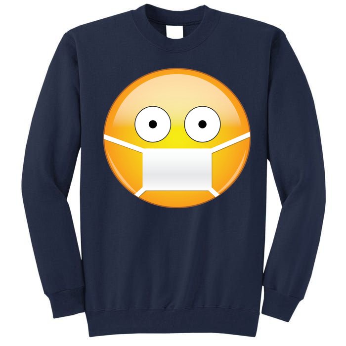 Face Medical Mask Emoji Tall Sweatshirt