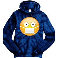 Face Medical Mask Emoji Tie Dye Hoodie