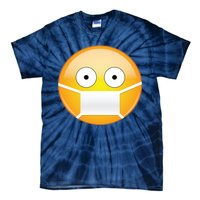 Face Medical Mask Emoji Tie-Dye T-Shirt