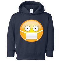 Face Medical Mask Emoji Toddler Hoodie