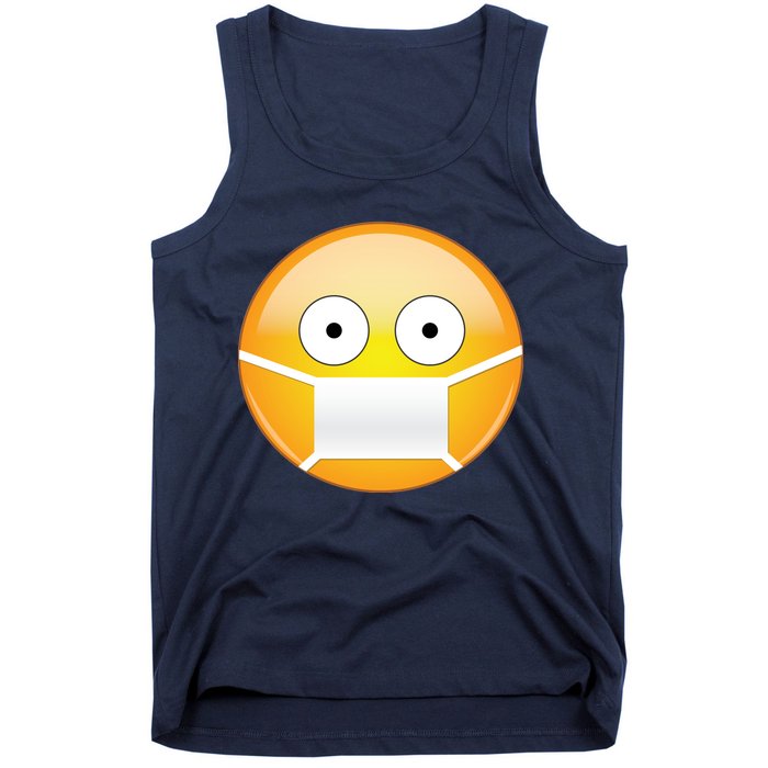 Face Medical Mask Emoji Tank Top