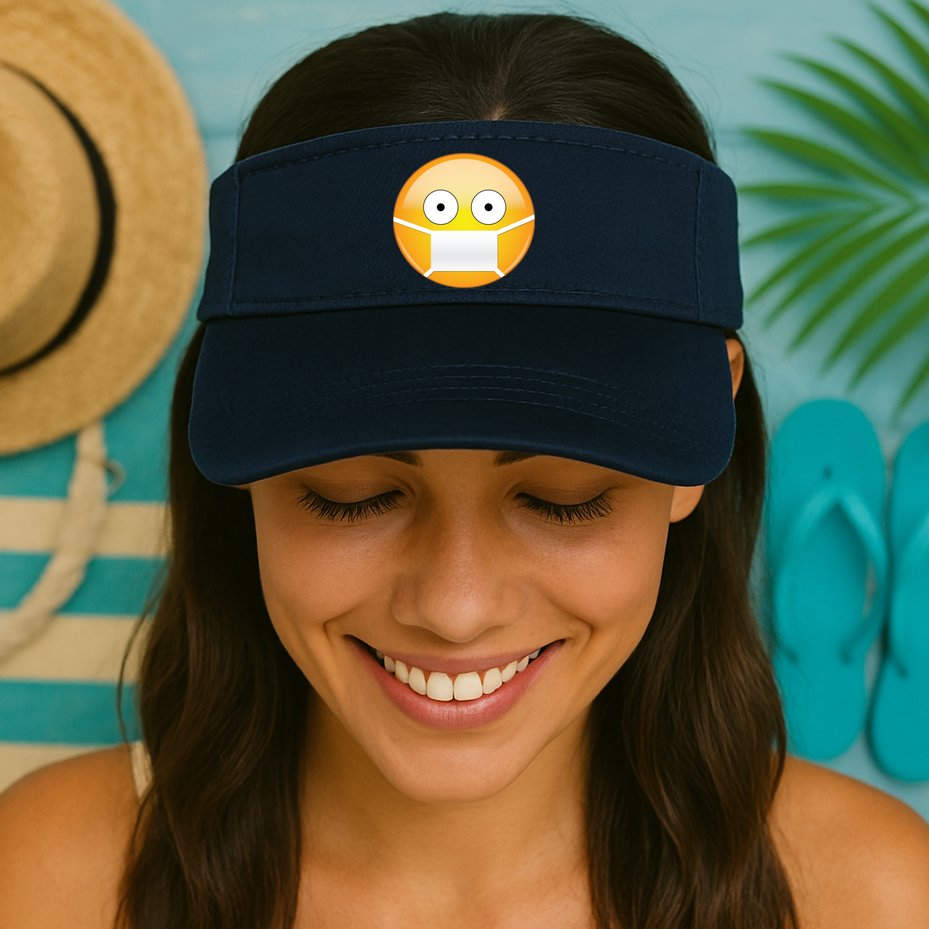 Face Medical Mask Emoji Visor