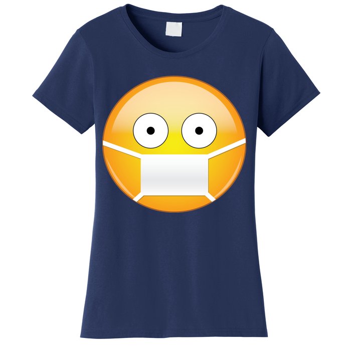 Face Medical Mask Emoji Women's T-Shirt