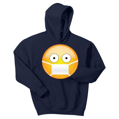 Face Medical Mask Emoji Kids Hoodie