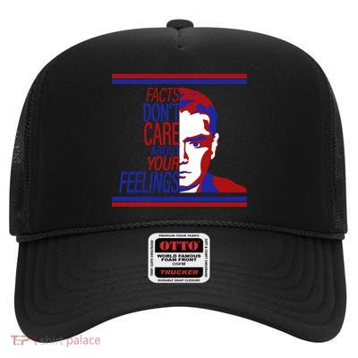 Face The Facts High Crown Mesh Back Trucker Hat