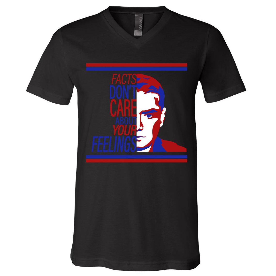 Face The Facts V-Neck T-Shirt