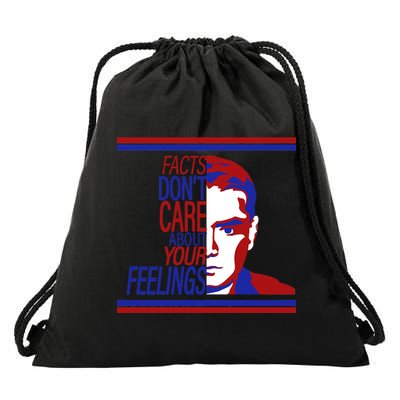Face The Facts Drawstring Bag