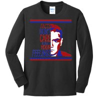 Face The Facts Kids Long Sleeve Shirt