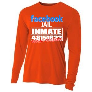 Facebook Jail Repeat Offender Cooling Performance Long Sleeve Crew