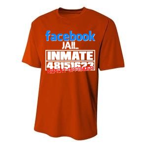 Facebook Jail Repeat Offender Performance Sprint T-Shirt