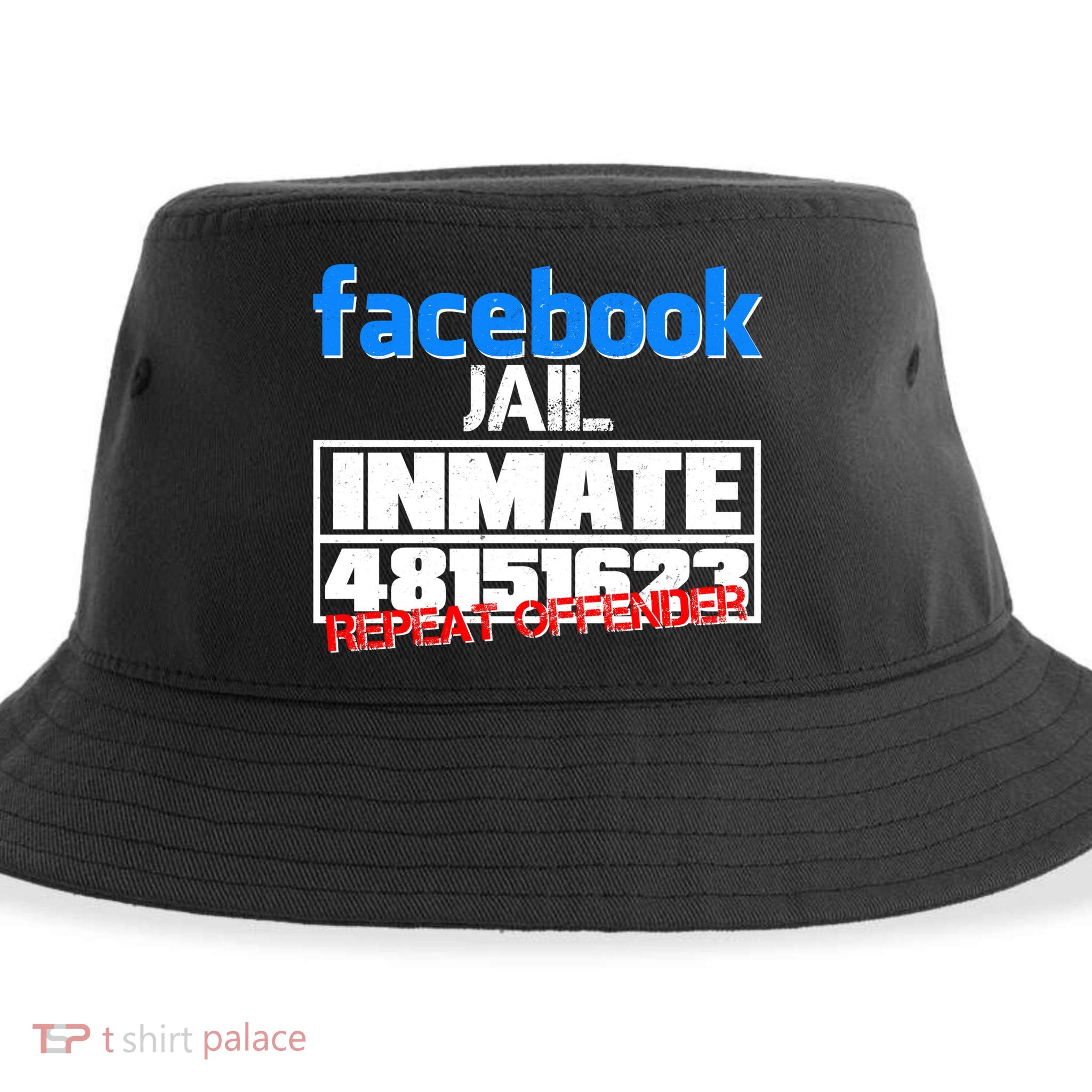 Facebook Jail Repeat Offender Sustainable Bucket Hat