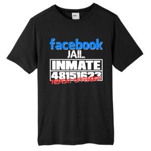 Facebook Jail Repeat Offender Tall Fusion ChromaSoft Performance T-Shirt