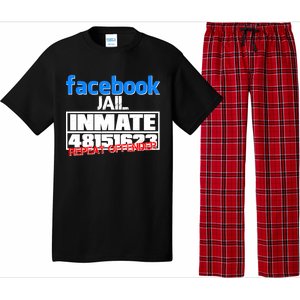 Facebook Jail Repeat Offender Pajama Set