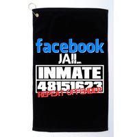 Facebook Jail Repeat Offender Golf Towel