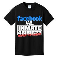 Facebook Jail Repeat Offender Kids T-Shirt