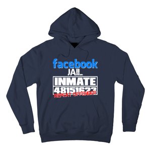 Facebook Jail Repeat Offender Hoodie