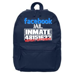 Facebook Jail Repeat Offender 16 in Basic Backpack