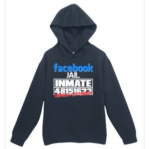 Facebook Jail Repeat Offender Urban Pullover Hoodie