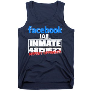 Facebook Jail Repeat Offender Tank Top