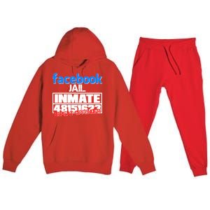 Facebook Jail Repeat Offender Premium Hooded Sweatsuit Set