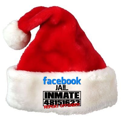 Facebook Jail Repeat Offender Premium Christmas Santa Hat