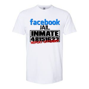 Facebook Jail Repeat Offender Softstyle CVC T-Shirt