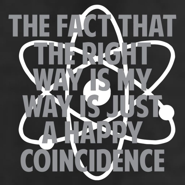 Fact That I'm Right Happy Coincidence Tumbler
