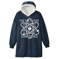 Fact That I'm Right Happy Coincidence Hooded Wearable Blanket