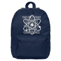 Fact That I'm Right Happy Coincidence 16 in Basic Backpack