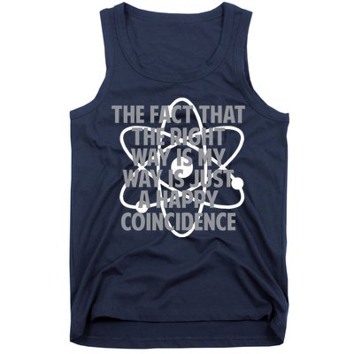 Fact That I'm Right Happy Coincidence Tank Top